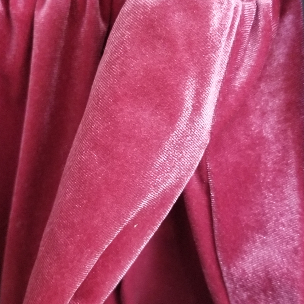 NWT Ava & Viv Cherry Splash Festive Rosette Velour Dress Size 1X - Picture 6 of 11